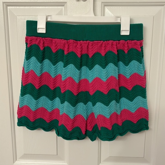 NWOT Electric & Rose Rio Short Shamrock/Pink in Sea Glass/ Pink - Picture 4 of 7